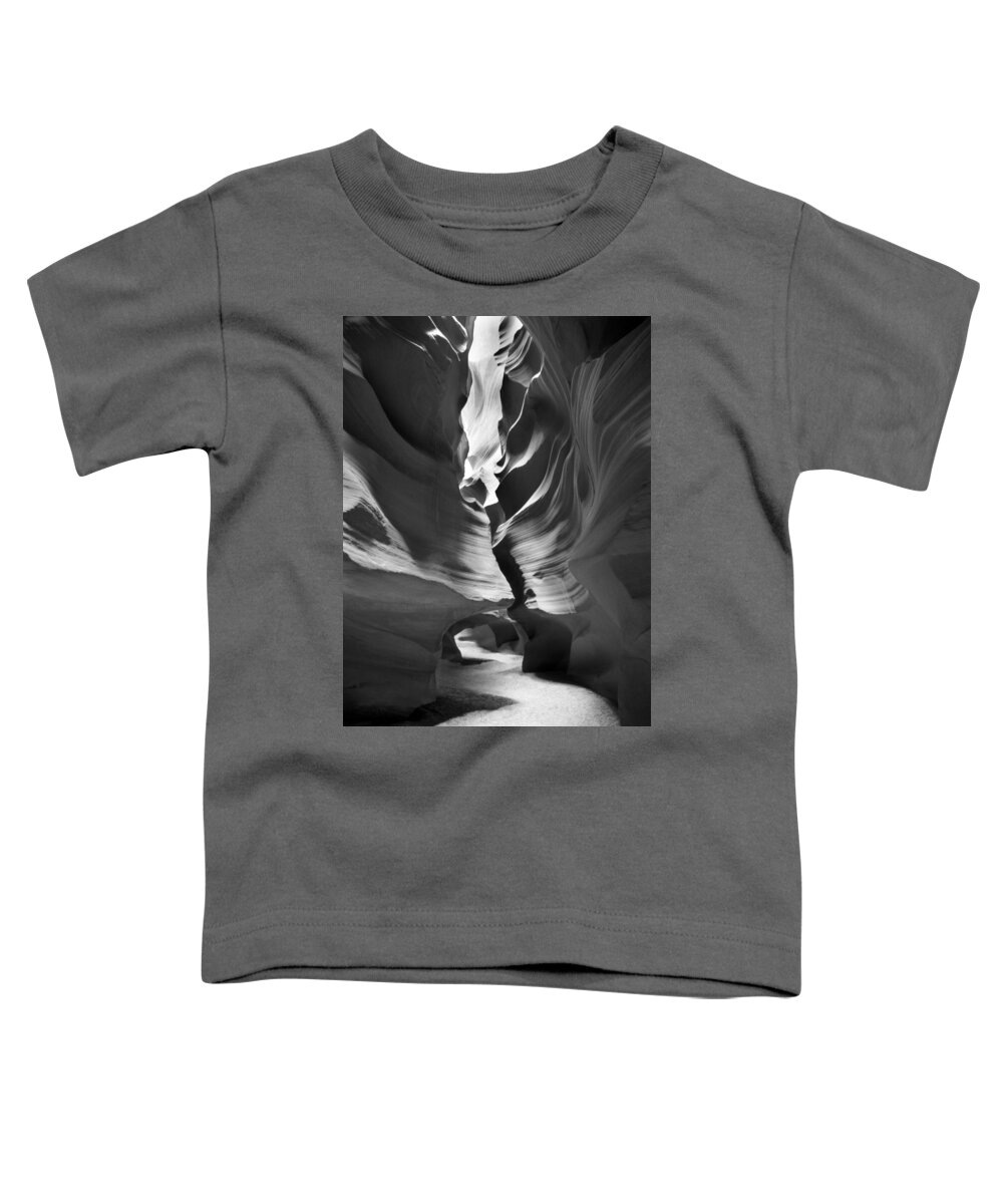 Slot Canyon Toddler T-Shirt featuring the photograph Slot Canyon 4 by Mike McGlothlen
