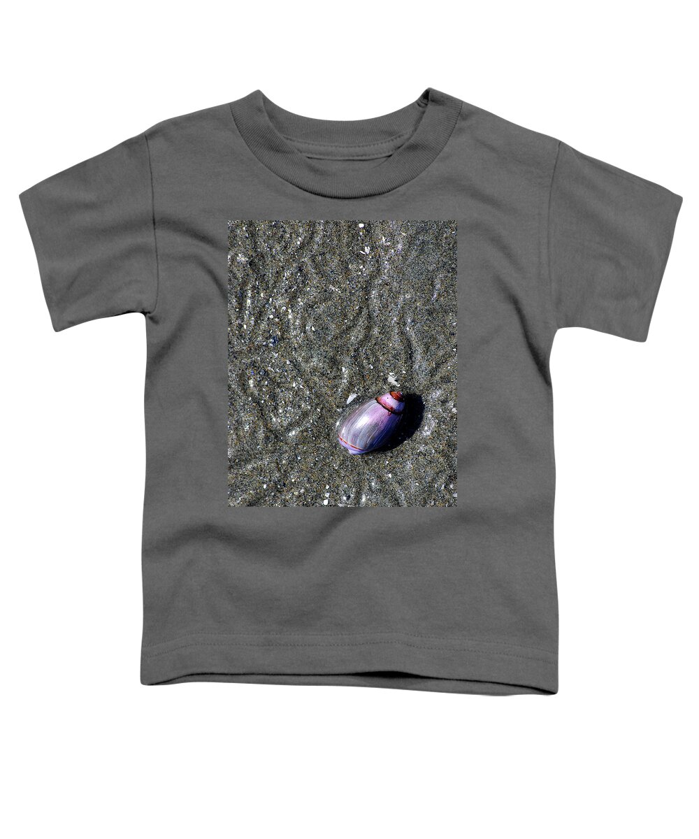 Snail Toddler T-Shirt featuring the photograph Snail's Pace by Lisa Phillips