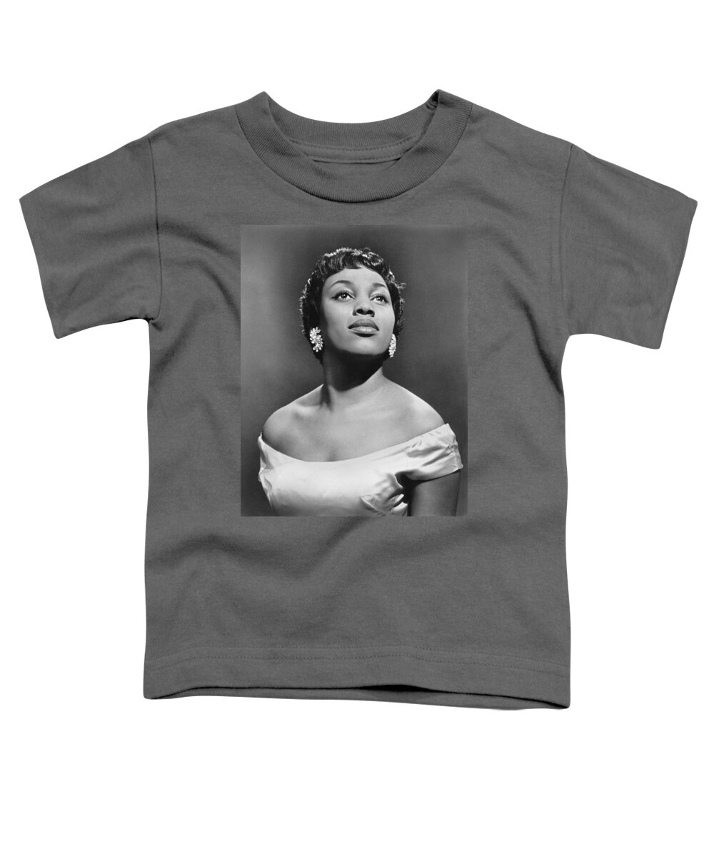 1950's Toddler T-Shirt featuring the photograph Soprano Leontyne Price by Underwood Archives