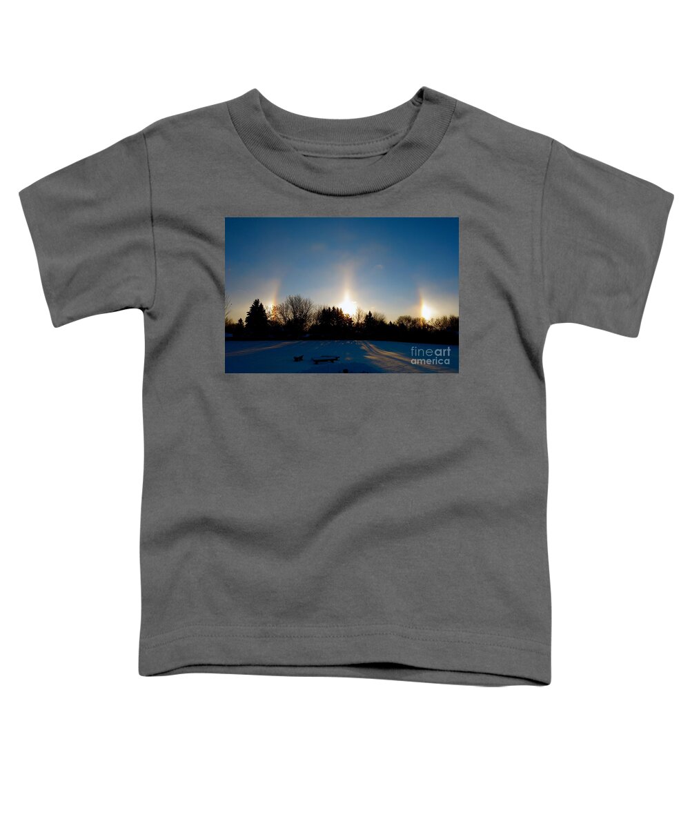 Sun Toddler T-Shirt featuring the photograph Spirits Light by Jacqueline Athmann