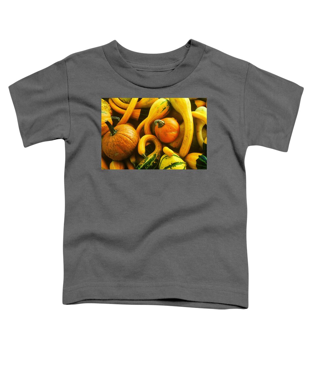 Fine Art Toddler T-Shirt featuring the photograph Squash by Rodney Lee Williams