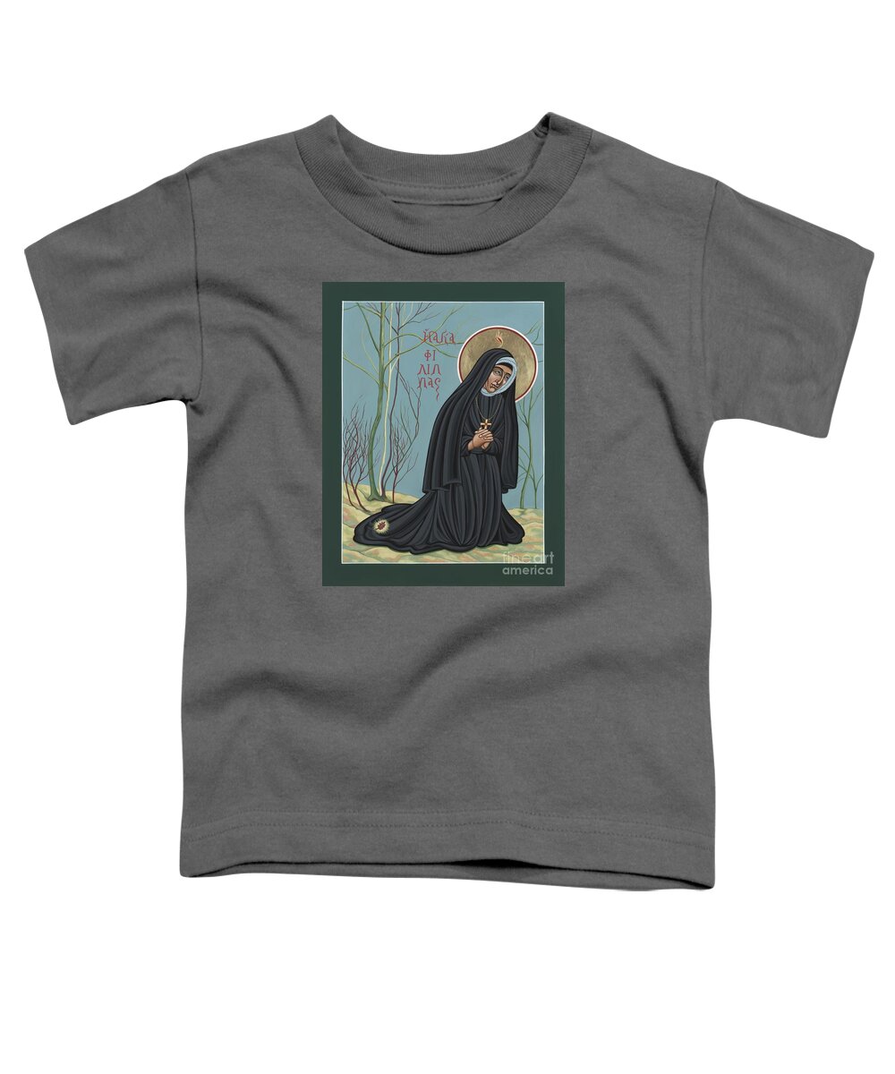 St. Philippine Duchesne Toddler T-Shirt featuring the painting St. Philippine Duchesne 259 by William Hart McNichols