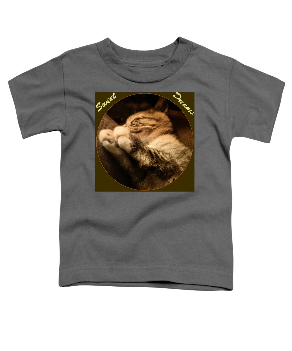 Sweet Dreams Toddler T-Shirt featuring the photograph Sweet Dreams by Tikvah's Hope