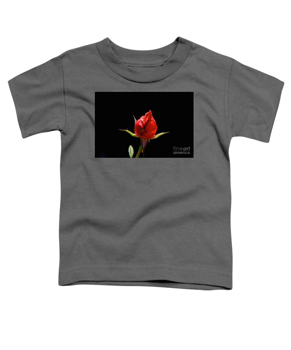 Bud Toddler T-Shirt featuring the photograph The Bud by William Norton