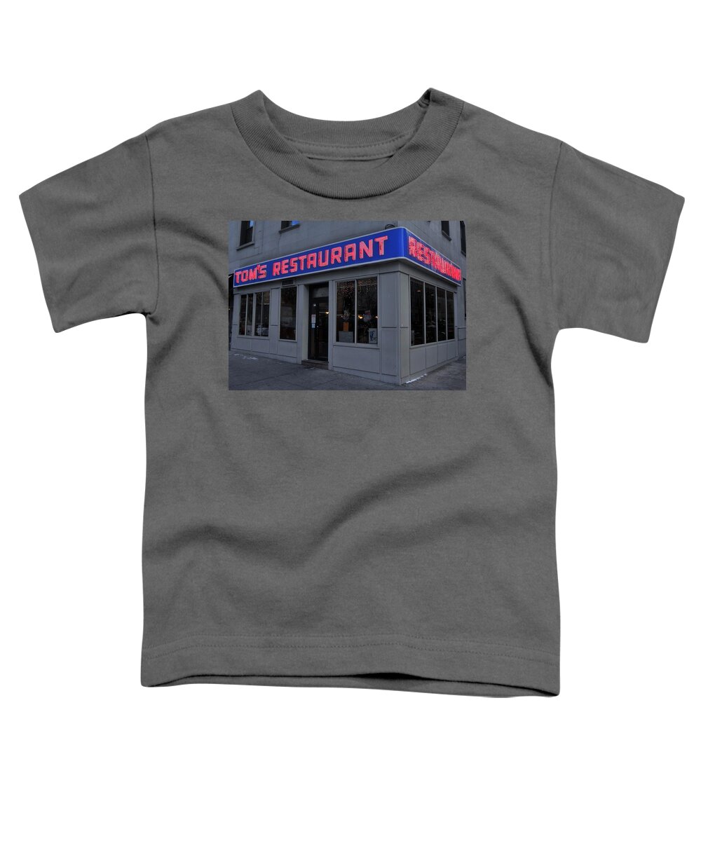 Seinfeld Toddler T-Shirt featuring the photograph The Coffee Shop by Benjamin Yeager