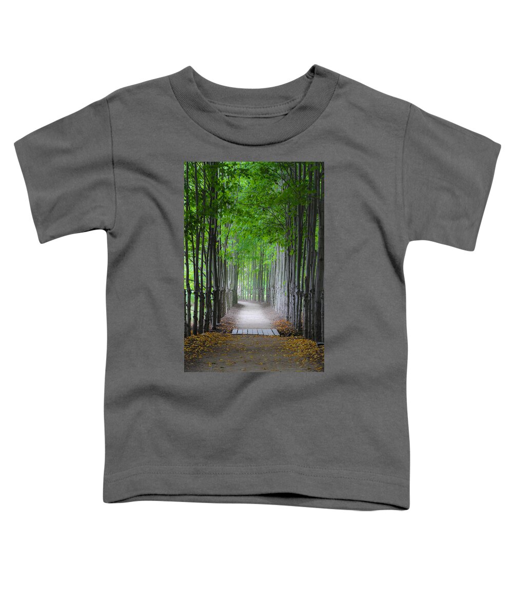 Coridor Toddler T-Shirt featuring the photograph The corridor by Eduard Moldoveanu