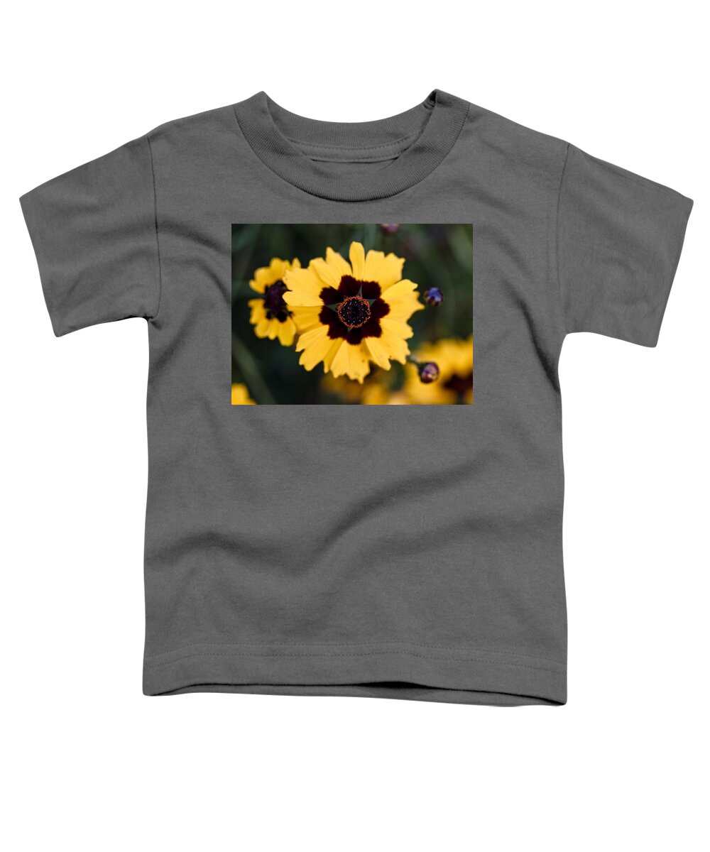 Flower Toddler T-Shirt featuring the photograph The Eye of the Flower by Tara Lynn