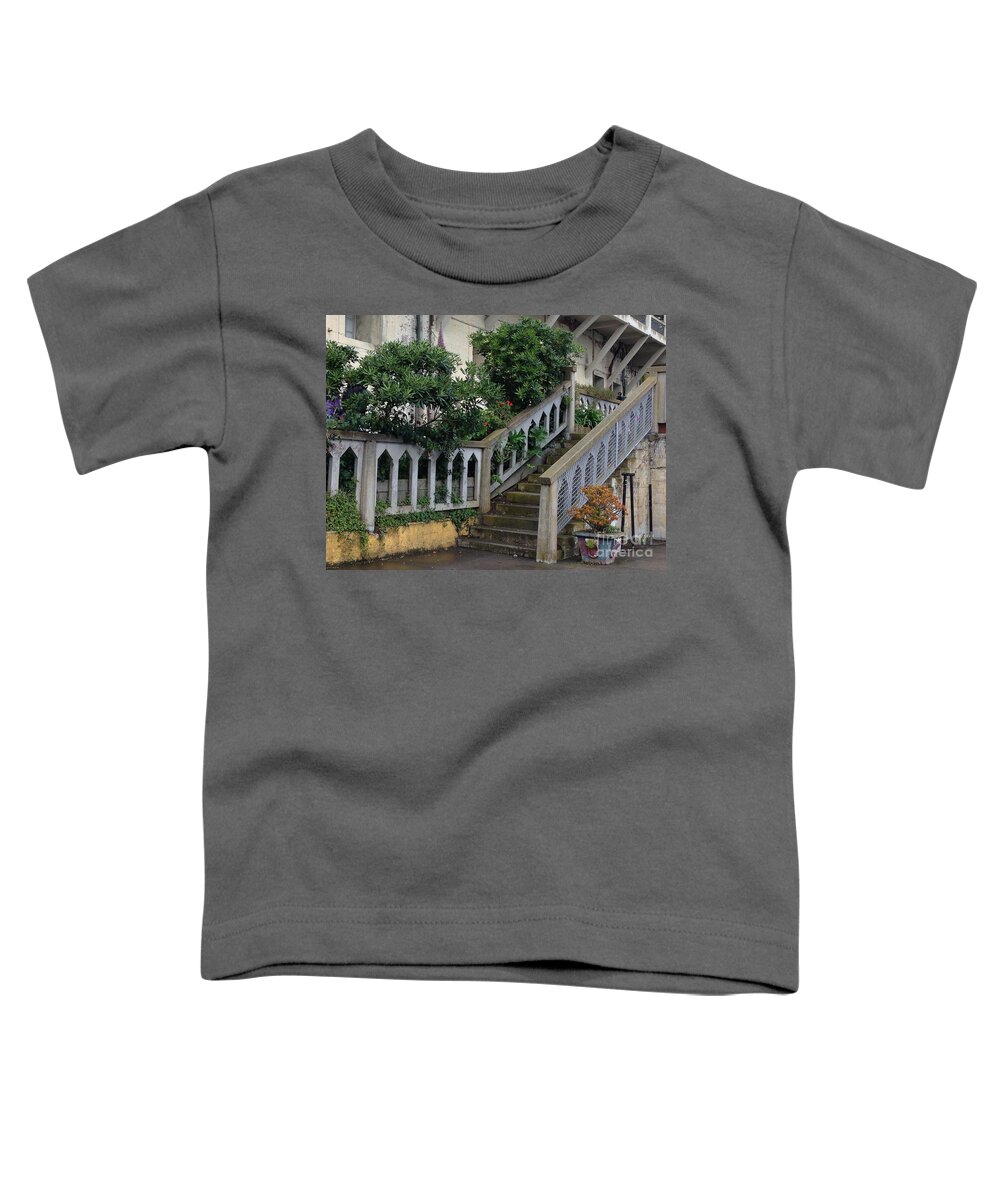 Gardens Toddler T-Shirt featuring the photograph The Gardens at the Rock by Christy Gendalia