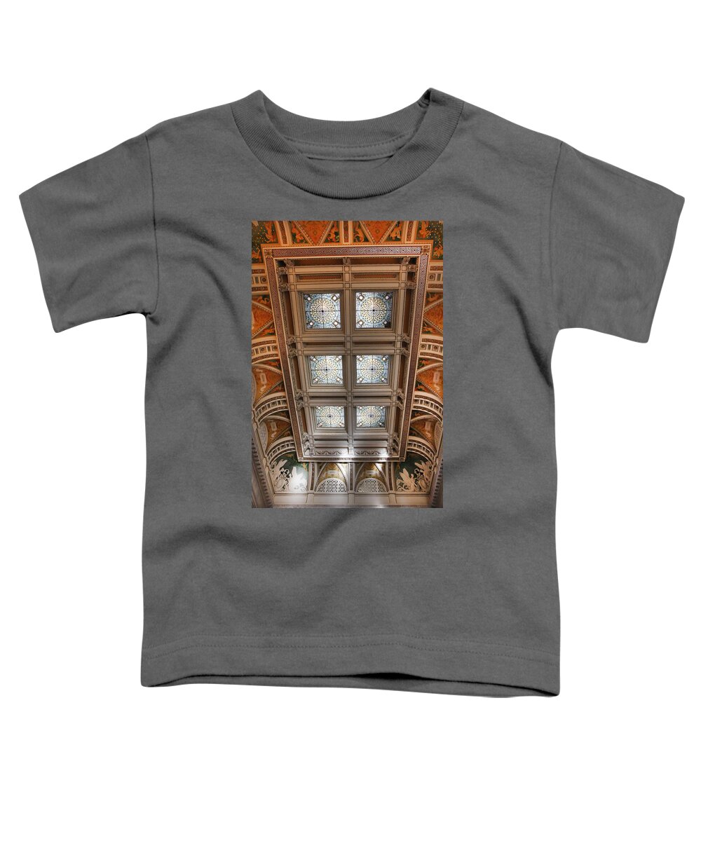 Kg Toddler T-Shirt featuring the photograph The Library of Congress by KG Thienemann