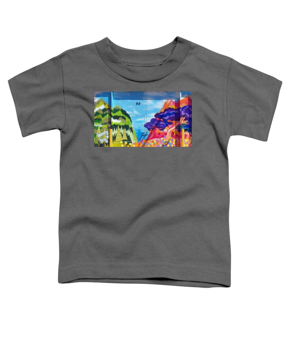 Wall Art Toddler T-Shirt featuring the photograph The Locked Door by Steven Huszar