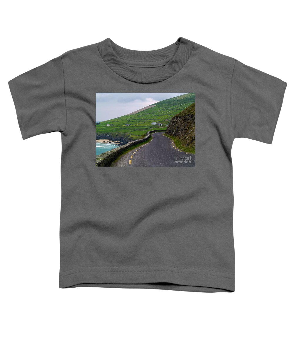 Fine Art Photography Toddler T-Shirt featuring the photograph The Long and Winding Road by Patricia Griffin Brett
