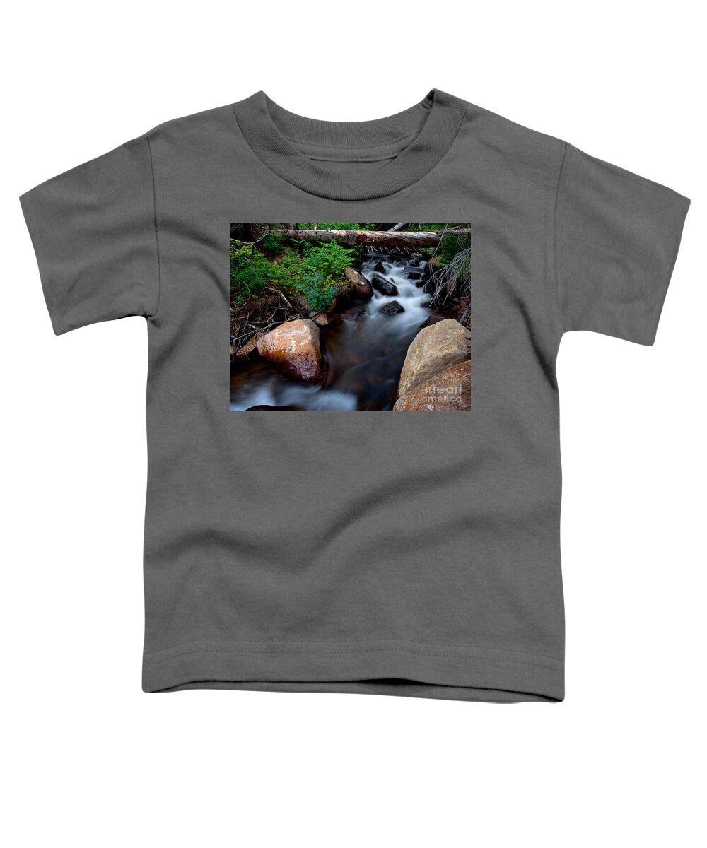 Rivers & Streams Toddler T-Shirt featuring the photograph The Natural Bridge by Jim Garrison