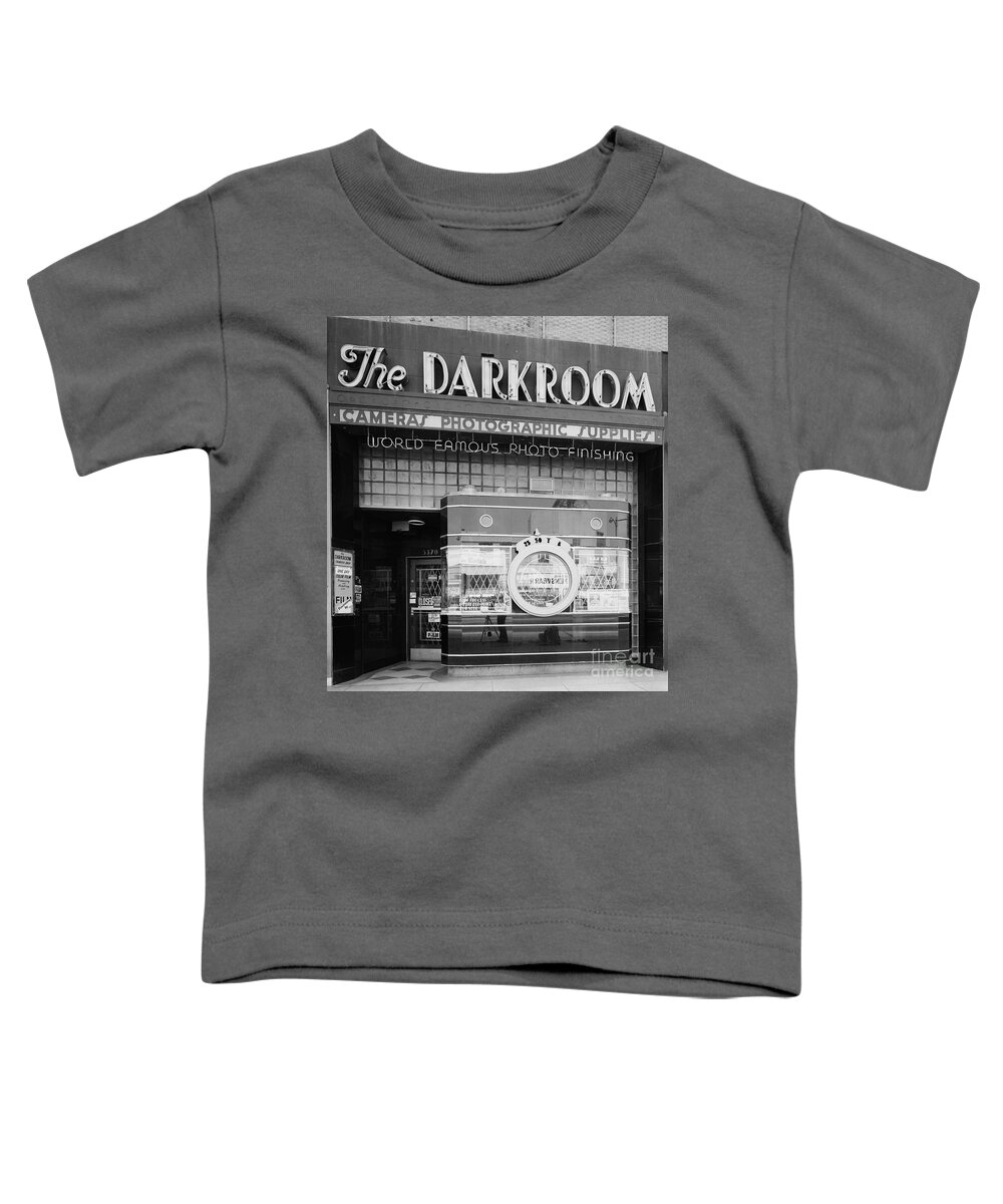 Vintage Toddler T-Shirt featuring the photograph The Original Darkroom by Edward Fielding