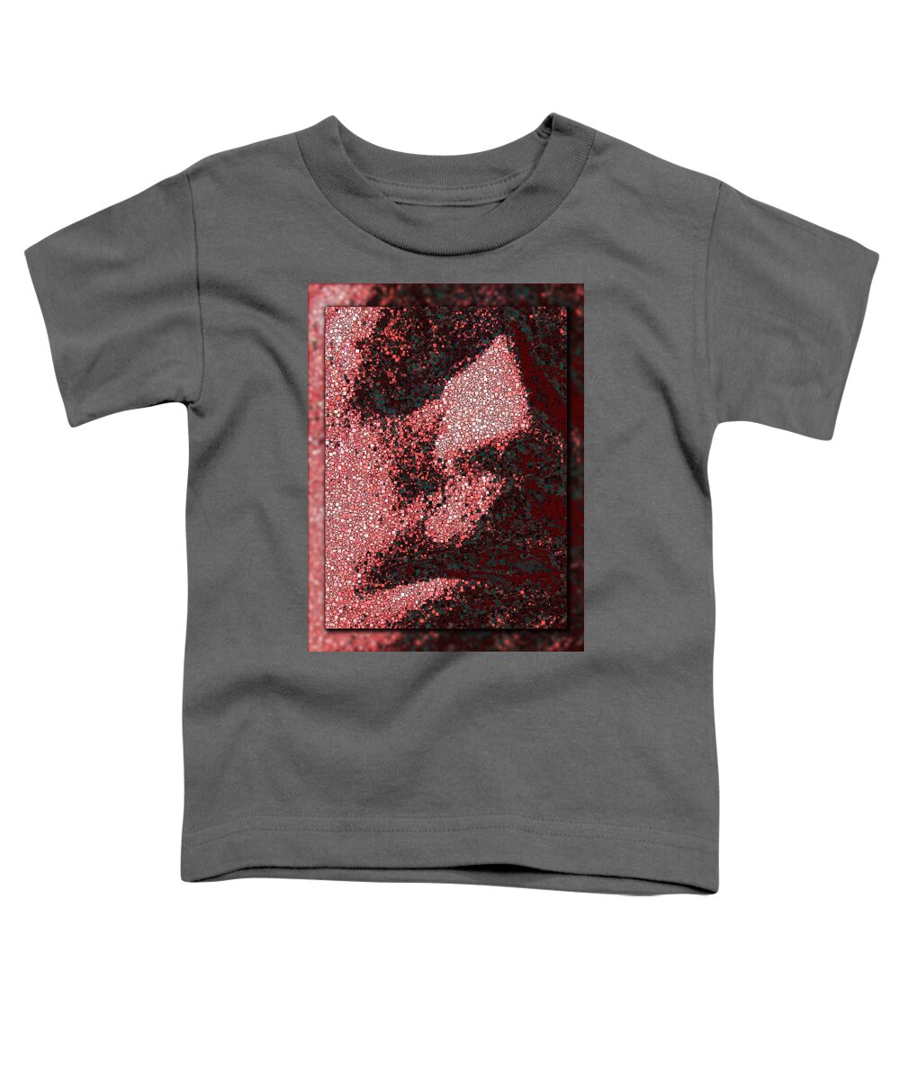 Abstract Toddler T-Shirt featuring the digital art The Sentinel 3 by Tim Allen