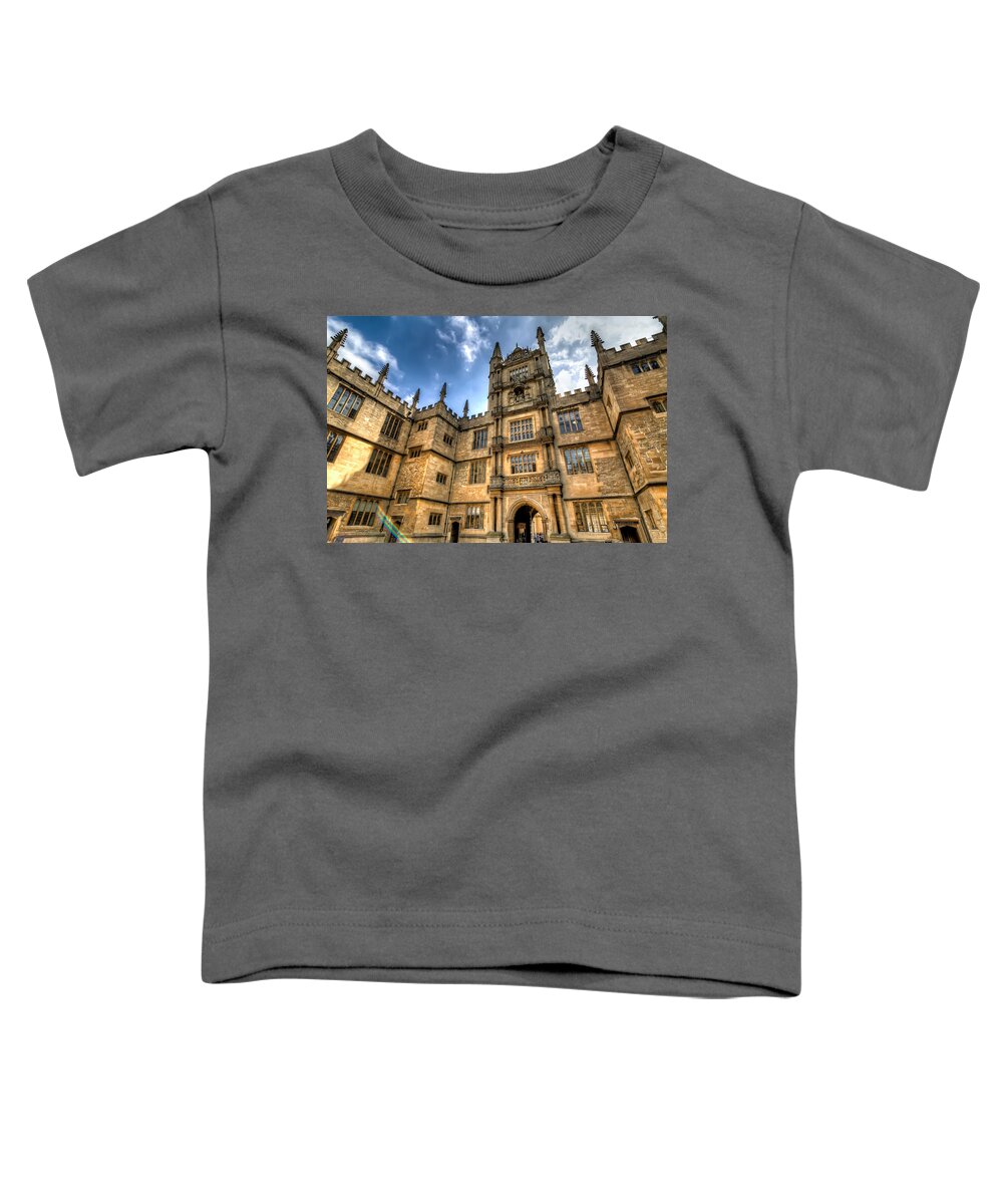 England Toddler T-Shirt featuring the photograph The Tower of the Five Orders by Tim Stanley