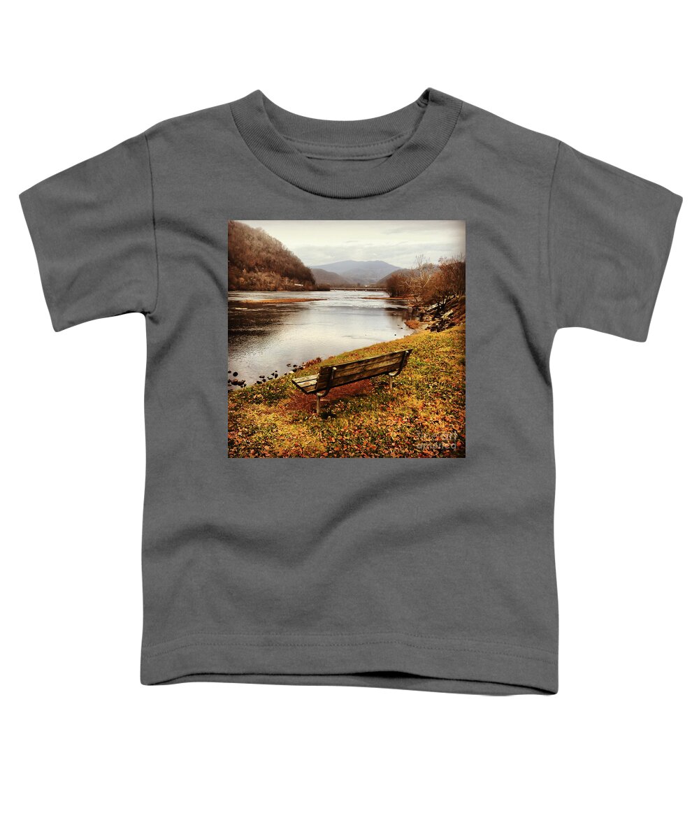 The View Toddler T-Shirt featuring the photograph The View by Kerri Farley