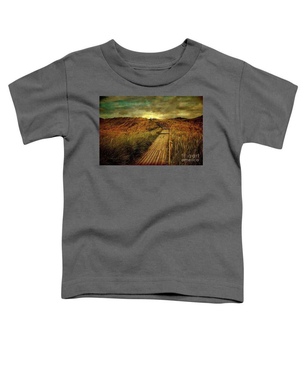 Nature Toddler T-Shirt featuring the photograph The Way by Hannes Cmarits