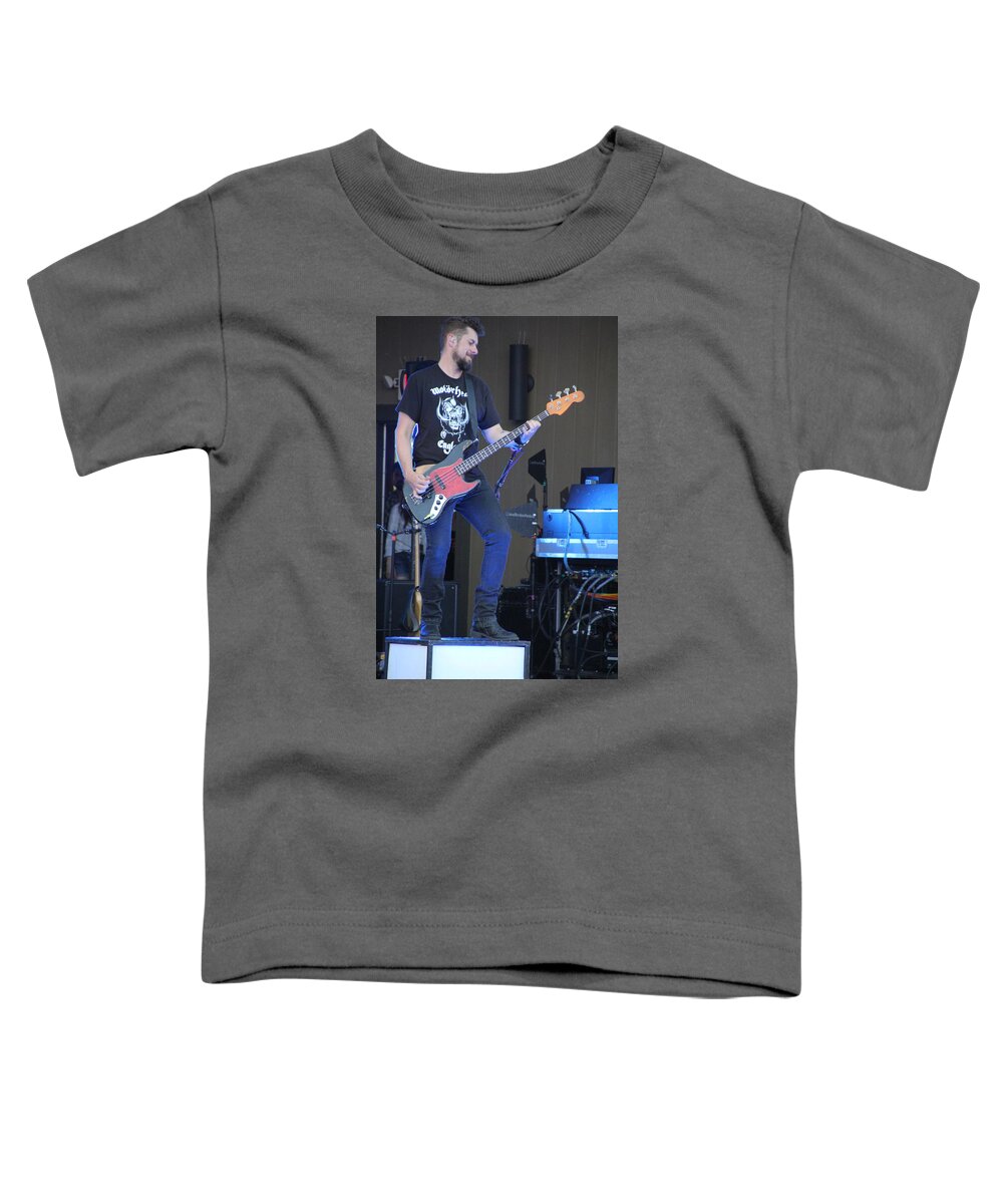 Guitar Toddler T-Shirt featuring the photograph Thomas Rhett concert by Valerie Collins