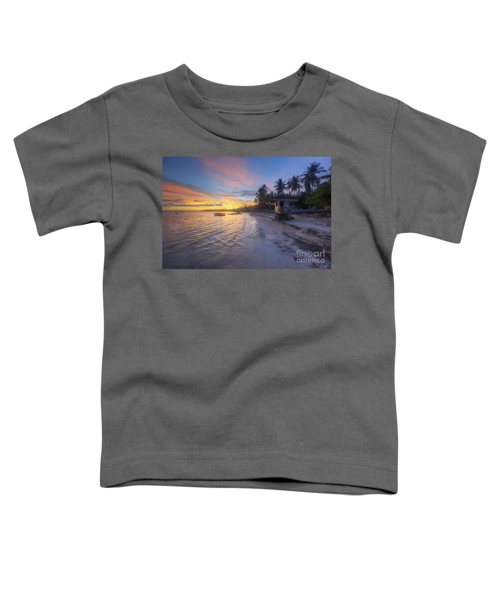 Yhun Suarez Toddler T-Shirt featuring the photograph Tropical Sunrise by Yhun Suarez