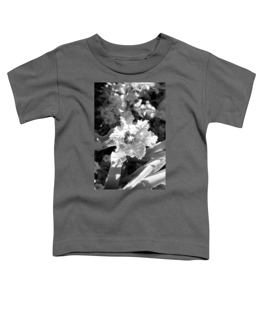 Tulip Toddler T-Shirt featuring the photograph Tulips - Infrared 25 by Pamela Critchlow