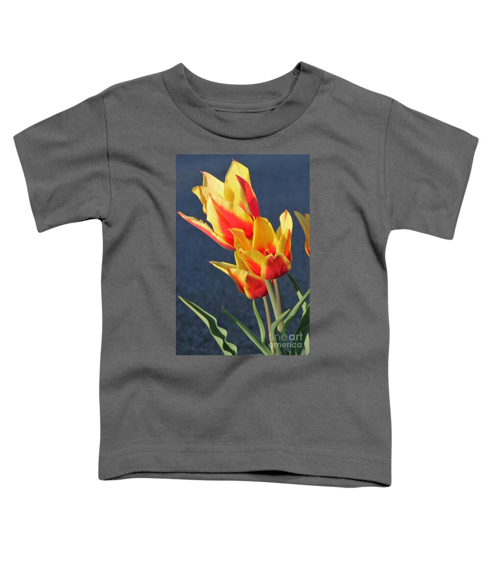 Flowers Toddler T-Shirt featuring the photograph Tulips by Todd Blanchard