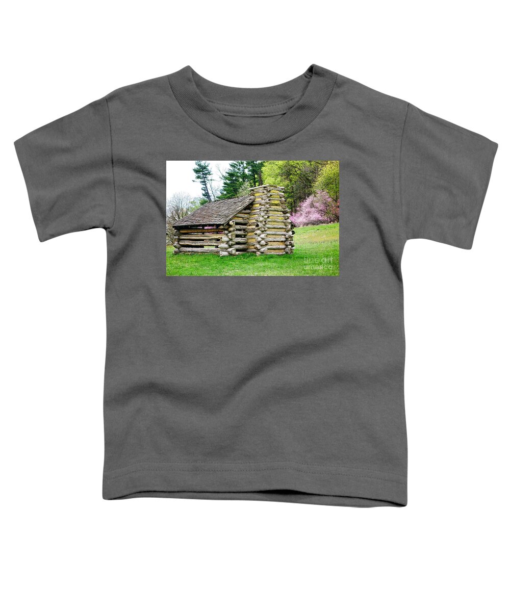 Valley Toddler T-Shirt featuring the photograph Unfinished Shelter by Olivier Le Queinec