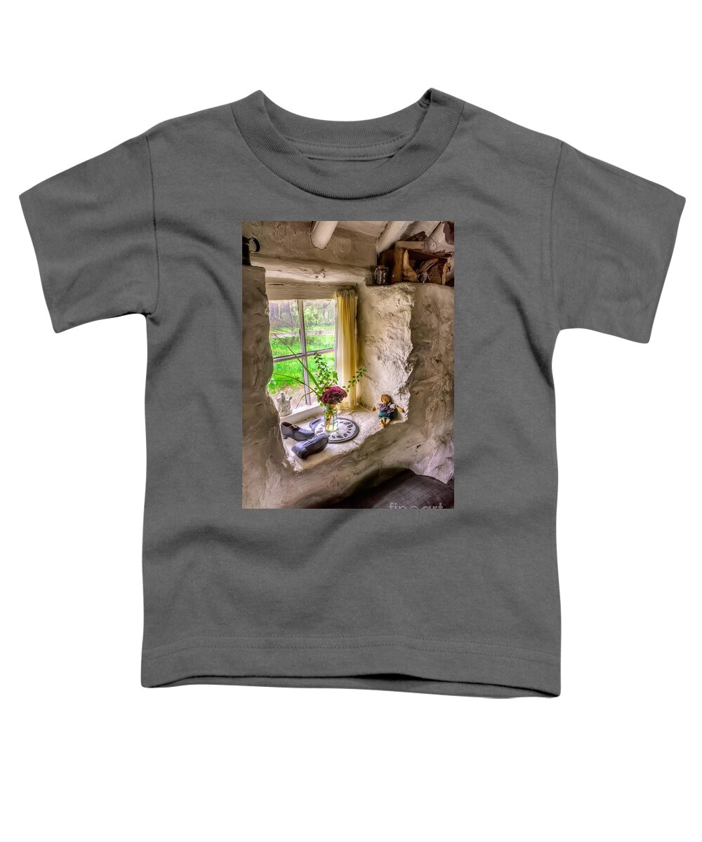 Victorian Toddler T-Shirt featuring the photograph Victorian Window by Adrian Evans
