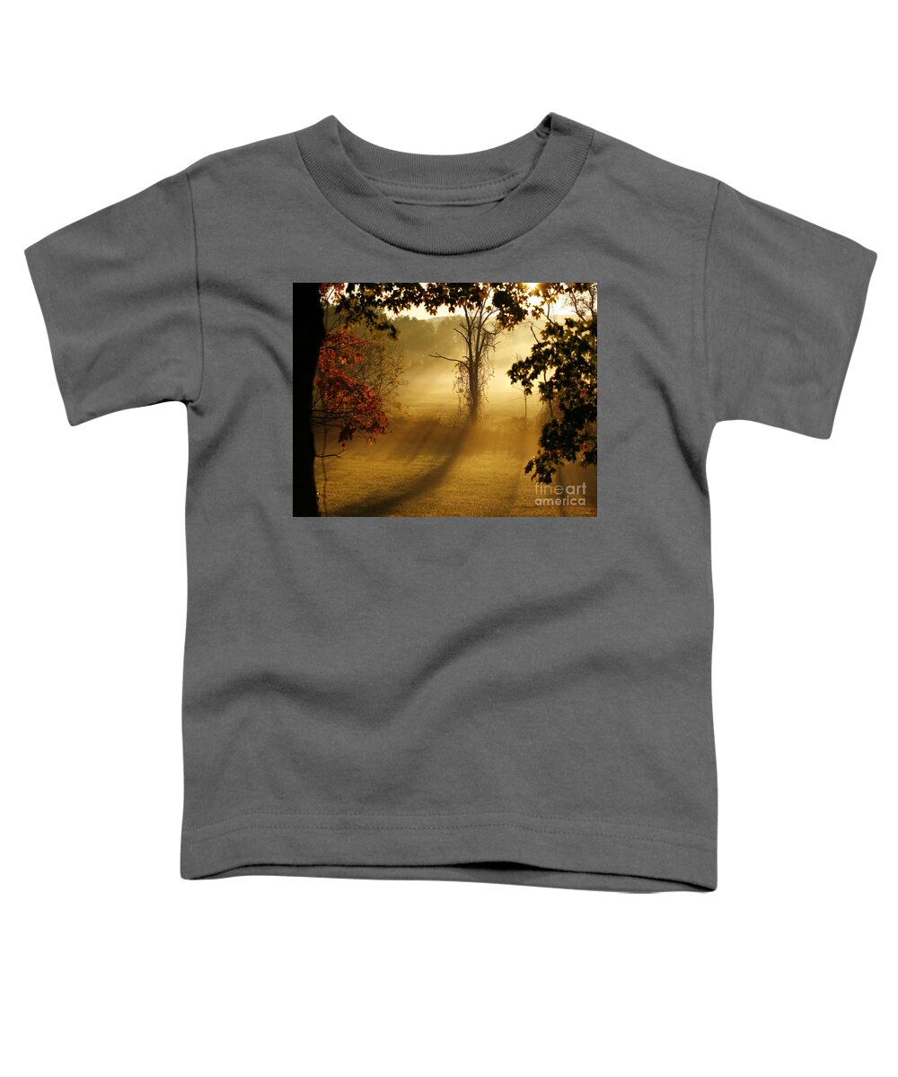 Sunrise Toddler T-Shirt featuring the photograph Virginia Sunrise by Carol Lynn Coronios