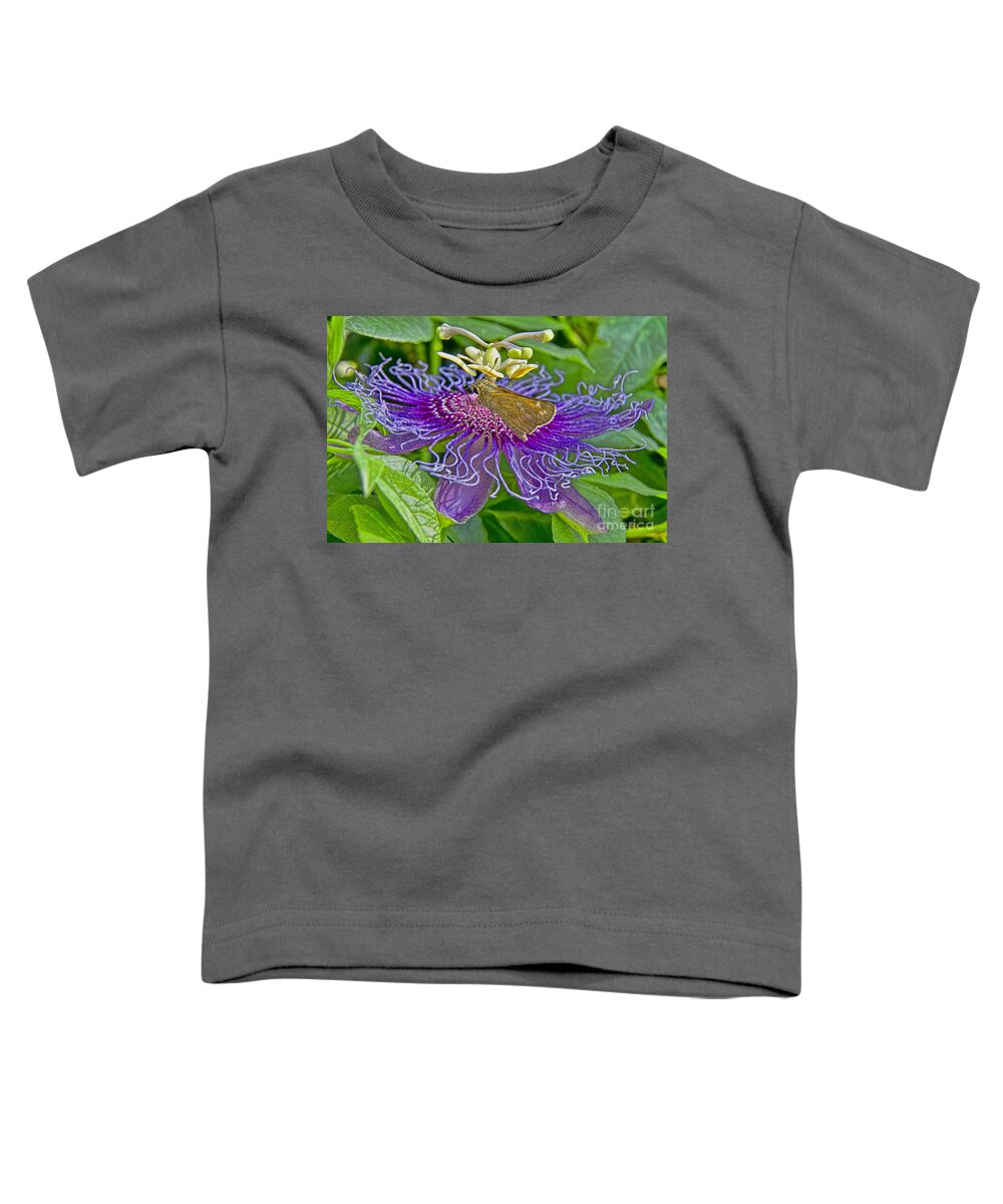 So Where Is The Nectar In This Thing Toddler T-Shirt featuring the photograph Where Is the Nectar in This Thing by Gary Holmes