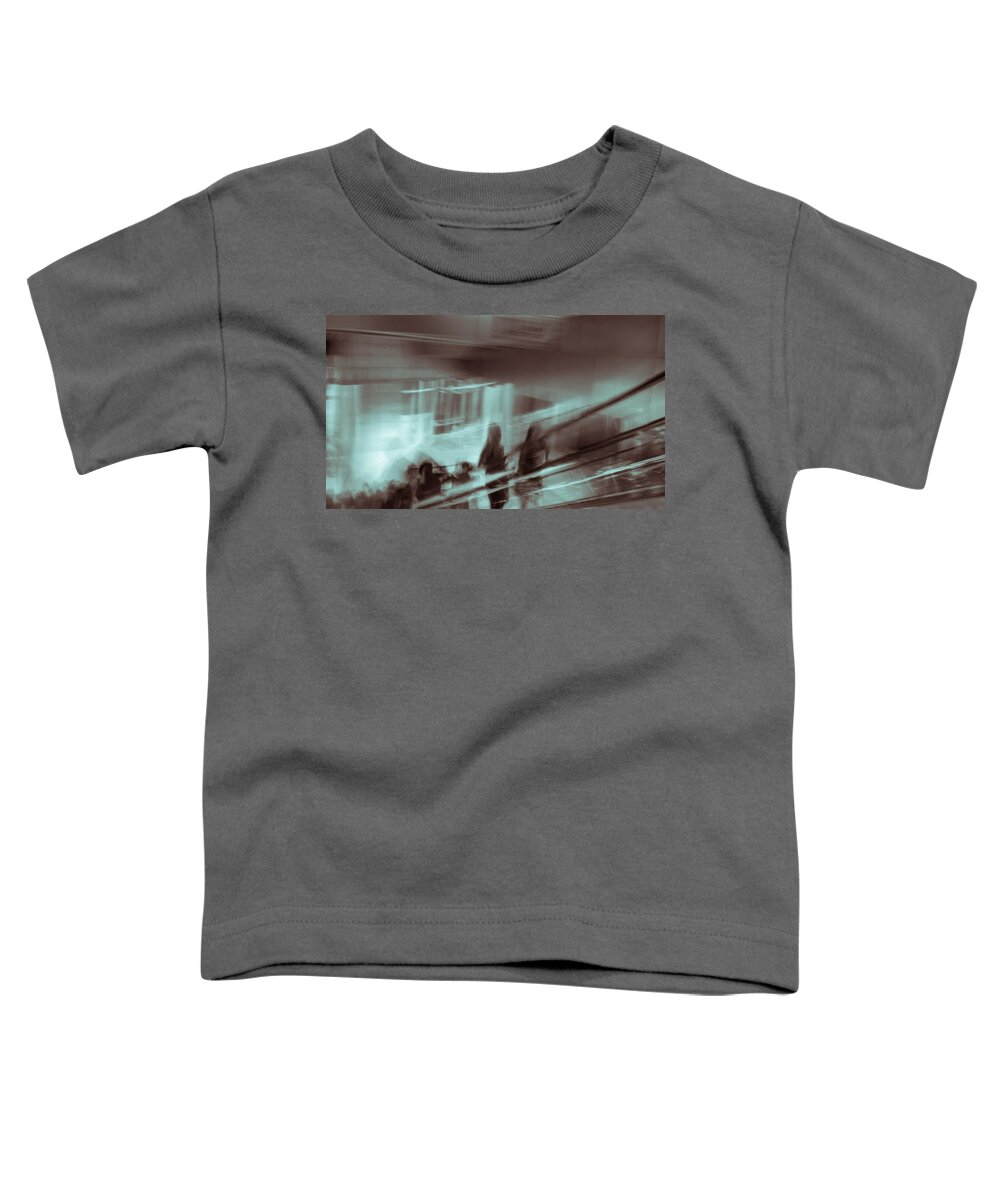 Impressionist Toddler T-Shirt featuring the photograph Why Walk When You Can Ride by Alex Lapidus