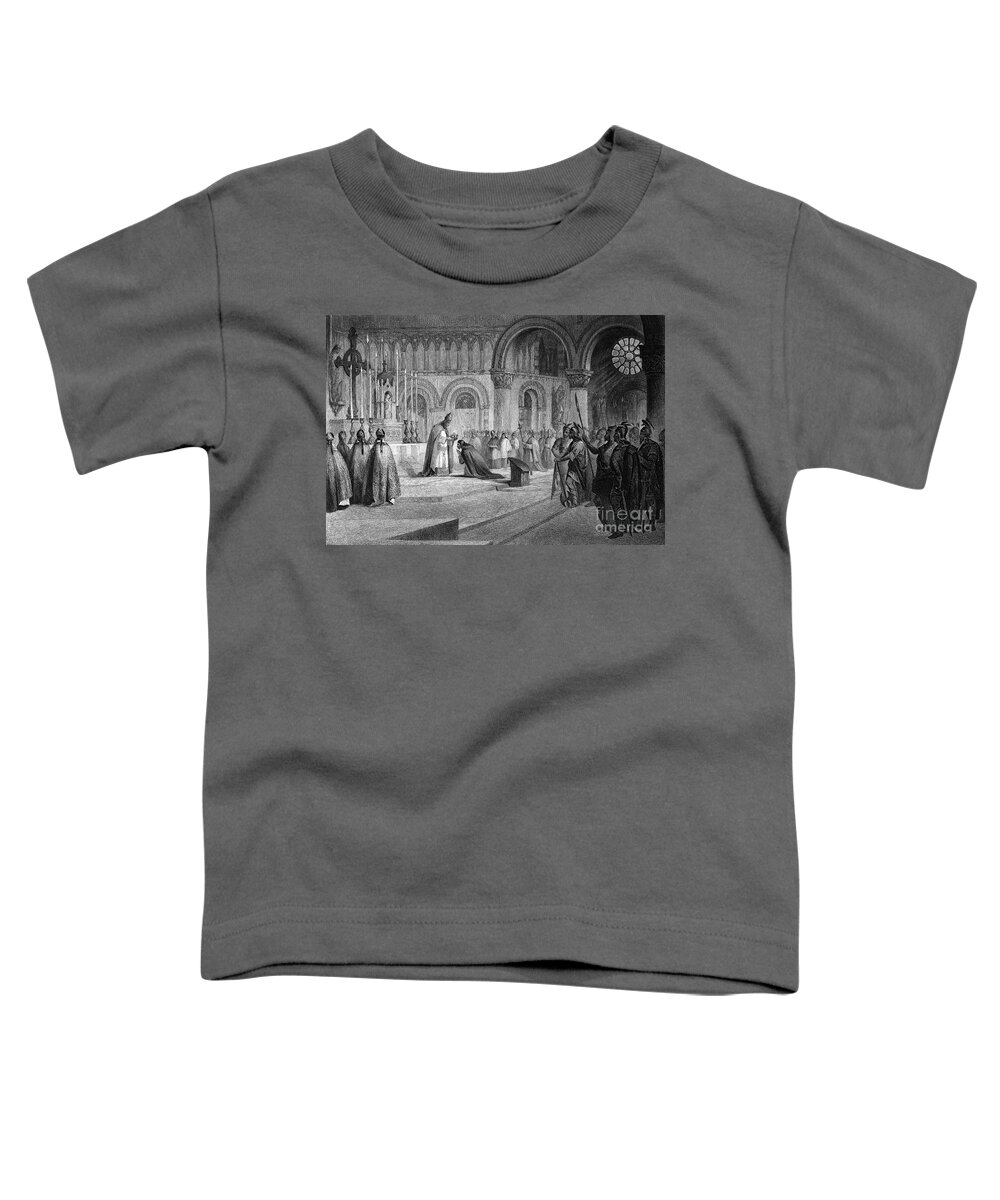 1870 Toddler T-Shirt featuring the photograph Charlemagne (742-814) #13 by Granger