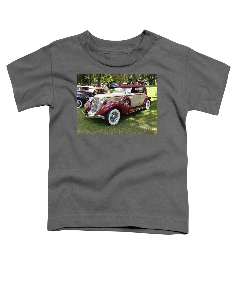 1930 Buick Toddler T-Shirt featuring the photograph 1930 Buick by Randy J Heath