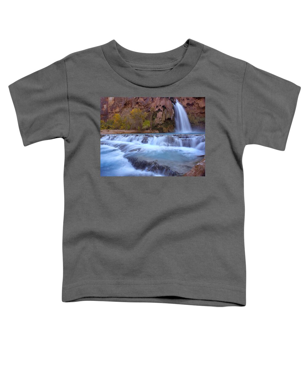 00438953 Toddler T-Shirt featuring the photograph Havasu Falls Grand Canyon Arizona #5 by Tim Fitzharris