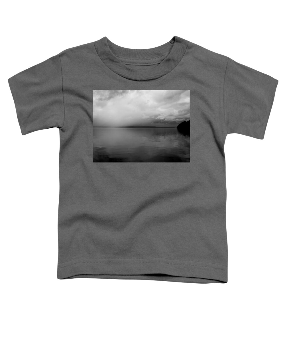 Lake Toddler T-Shirt featuring the photograph A View South Sound II by Kathleen Grace
