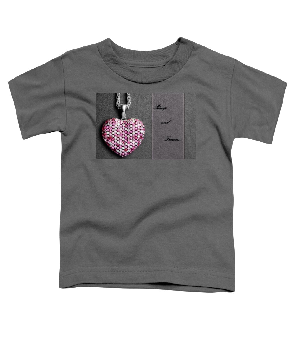 Effy Toddler T-Shirt featuring the photograph Always and Forever by Shelley Neff