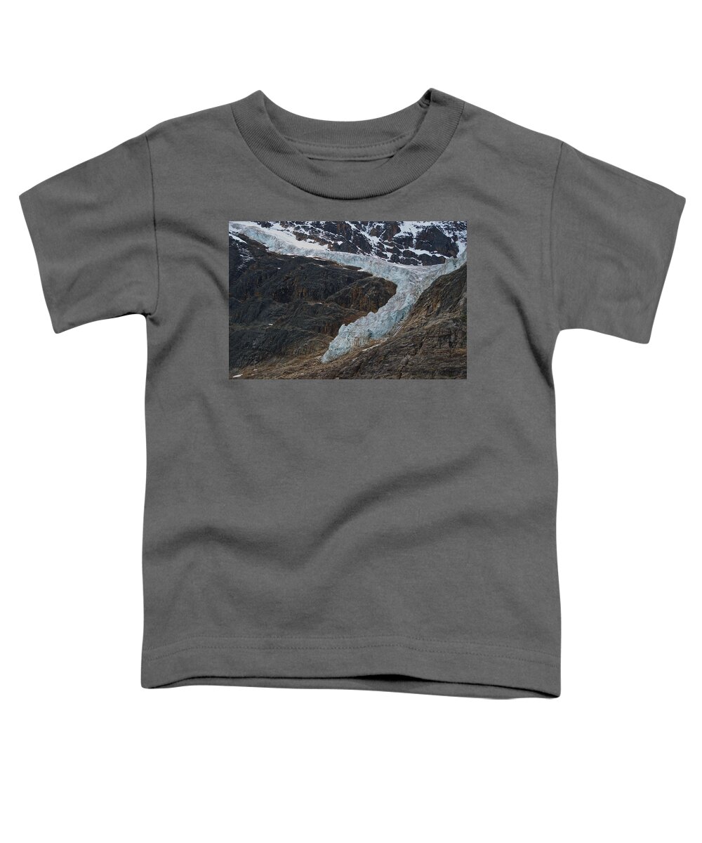  Jasper Toddler T-Shirt featuring the photograph Angel Glacier 2 by David Kleinsasser