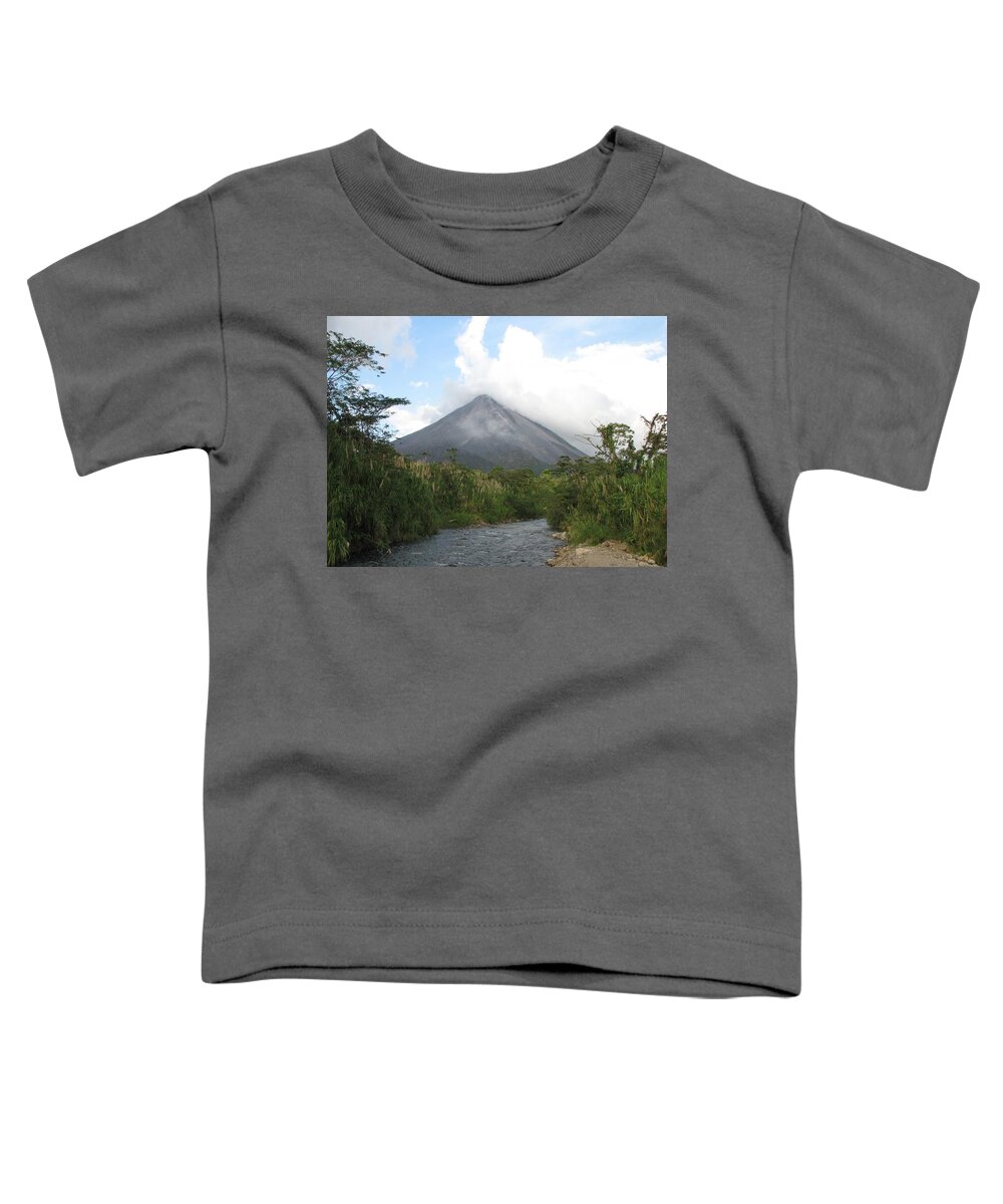 Arenal Volcano Toddler T-Shirt featuring the photograph Arenal Volcano by Keith Stokes