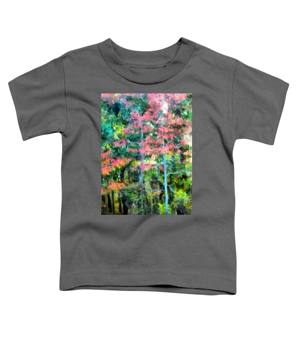 Tree Toddler T-Shirt featuring the photograph Autumnal Magic by Angelina Tamez