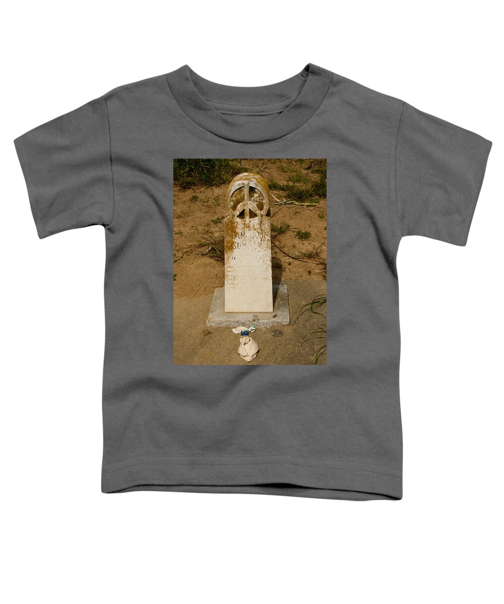 Bodega Bay Toddler T-Shirt featuring the photograph Bodega Bay Cemetery by Suzanne Lorenz