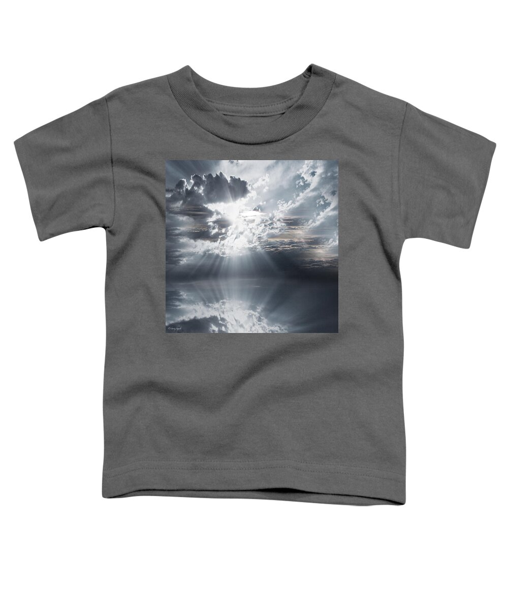God's Creation Toddler T-Shirt featuring the photograph Day 2 by Lourry Legarde