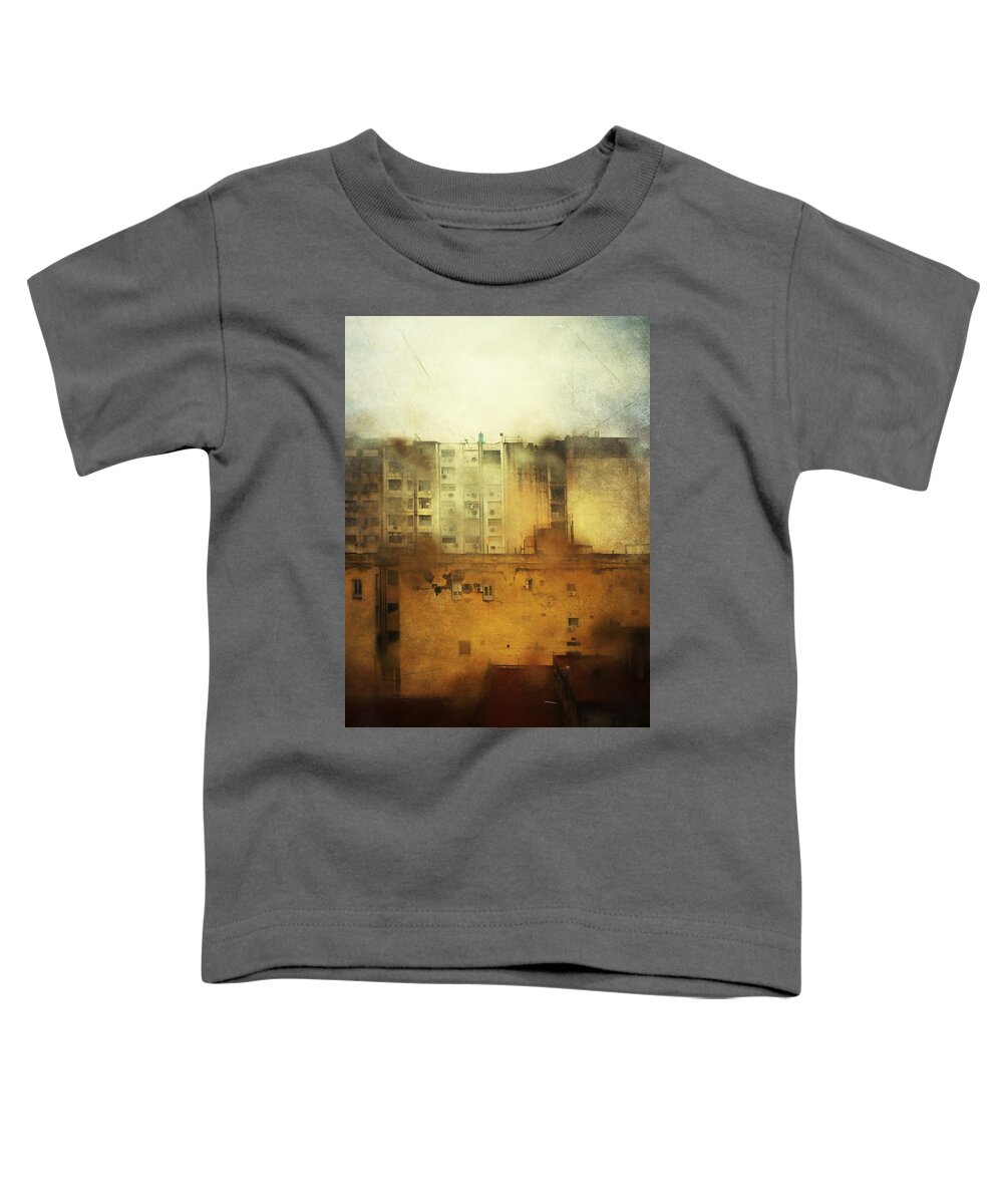 City Toddler T-Shirt featuring the photograph Dirty City View by Osvaldo Hamer