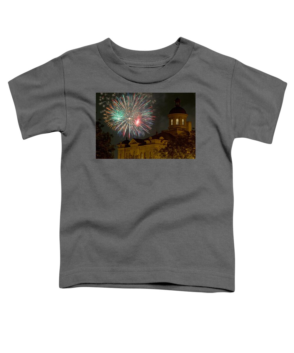 July 4 Toddler T-Shirt featuring the photograph Fourth of July by Steve Stuller