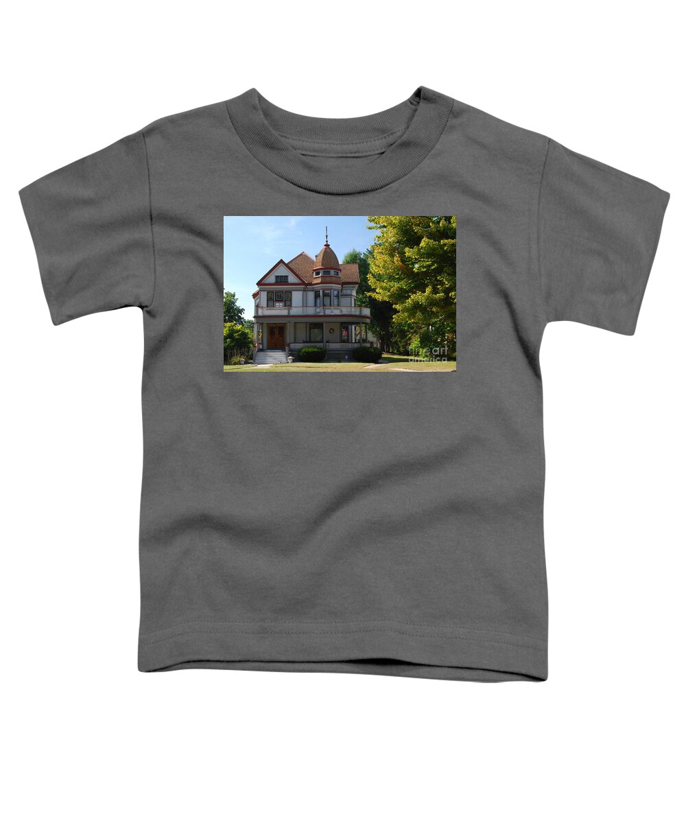 James Mccoll Toddler T-Shirt featuring the photograph James McColl House by Grace Grogan