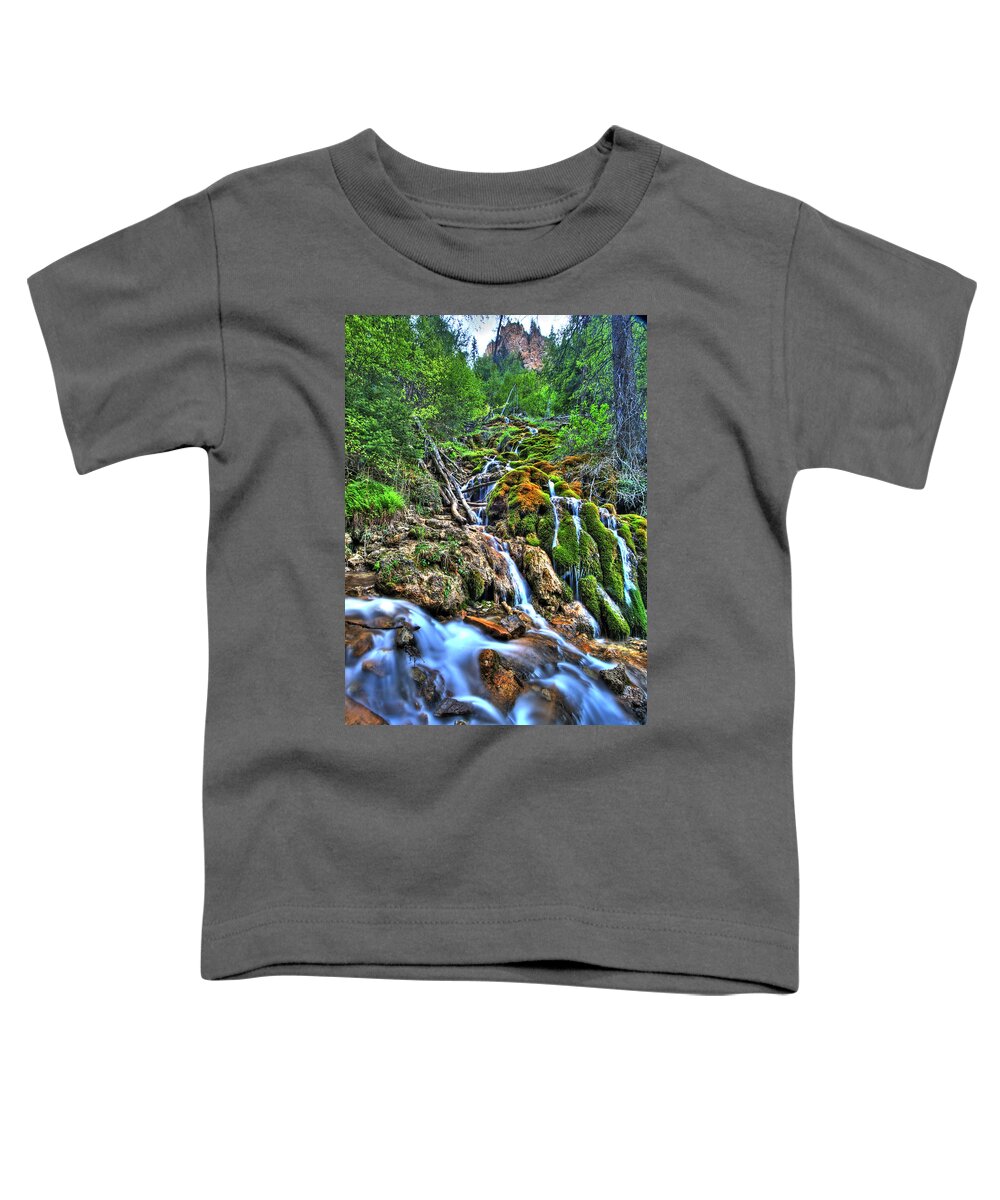 Colorado Toddler T-Shirt featuring the photograph Lake Cascade by Scott Mahon