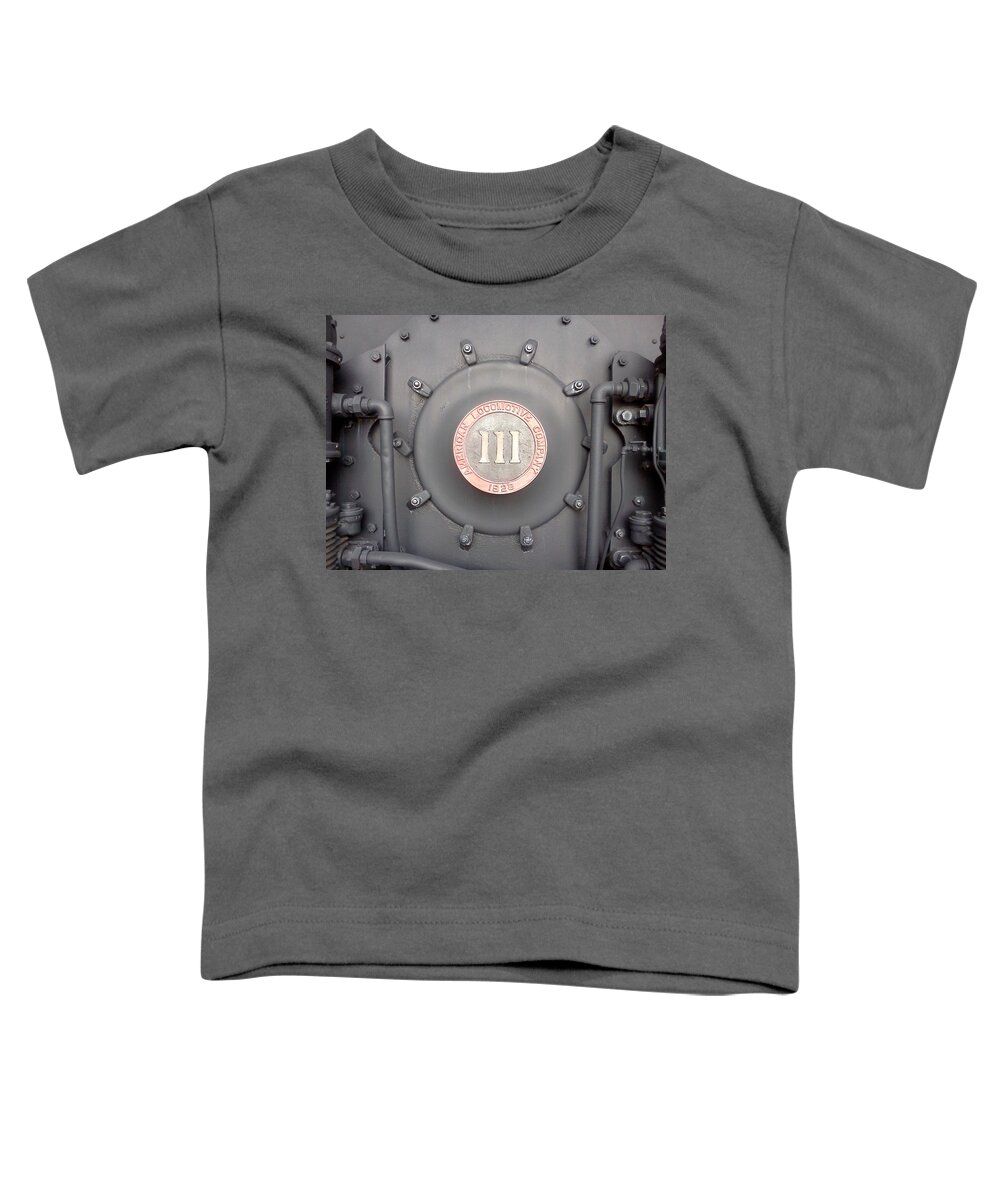 Train Toddler T-Shirt featuring the photograph One Eleven by Stacy C Bottoms