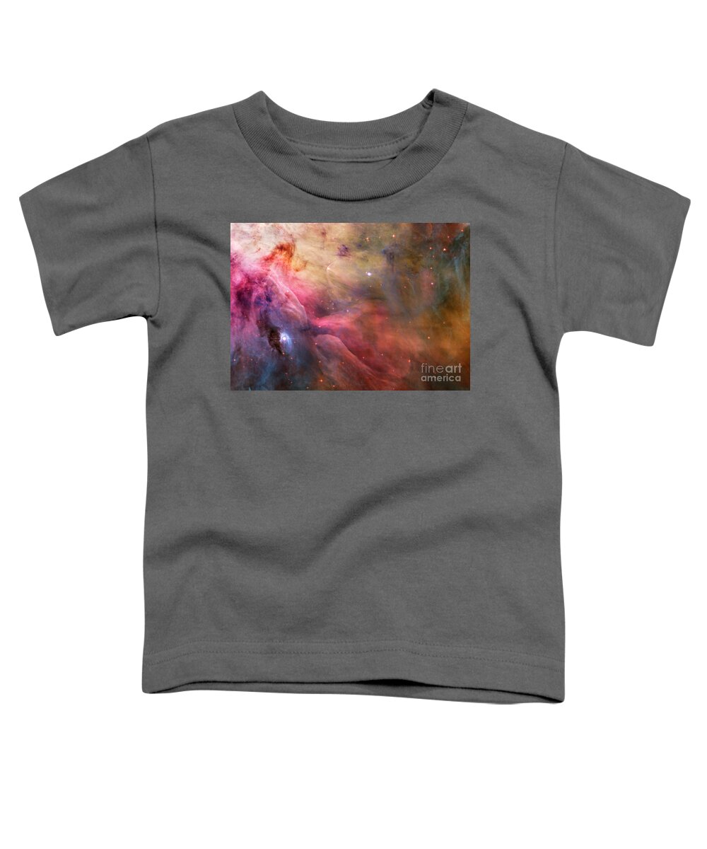 Hubble Space Telescope Toddler T-Shirt featuring the photograph Orion Nebula by Nasa