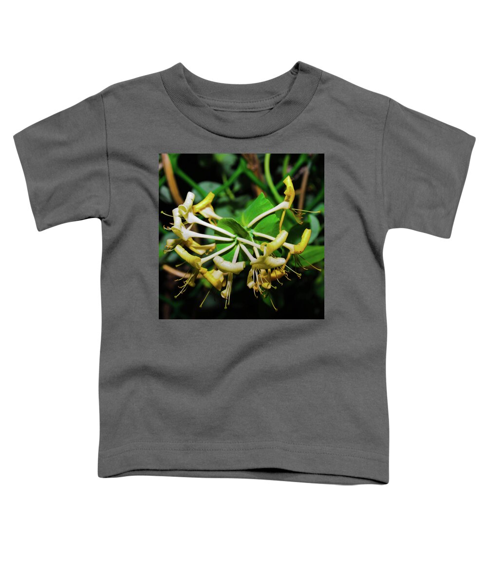Closeup Toddler T-Shirt featuring the photograph Overblown Perfoliate by Michael Goyberg