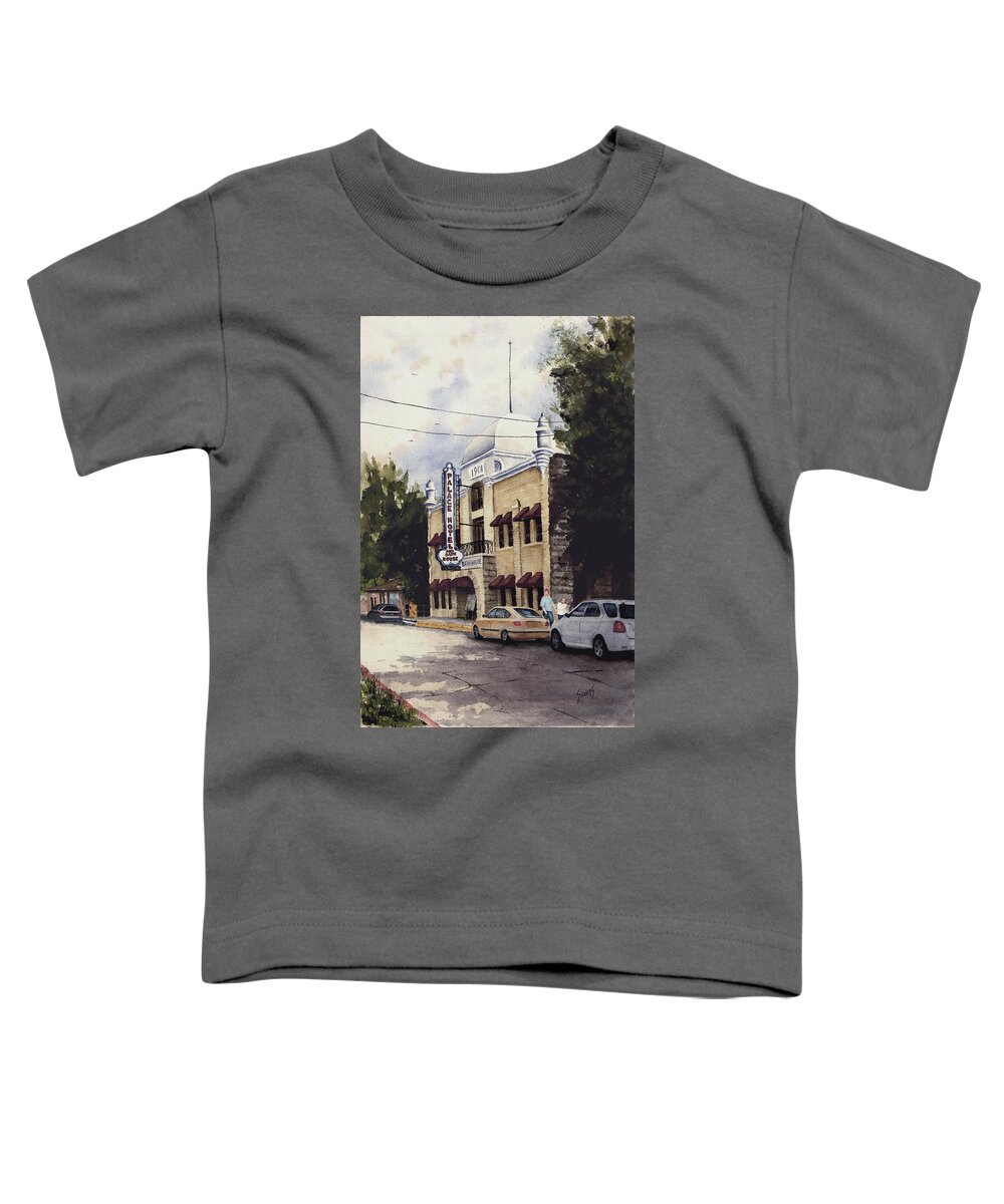 Hotel Toddler T-Shirt featuring the painting Palace Hotel by Sam Sidders