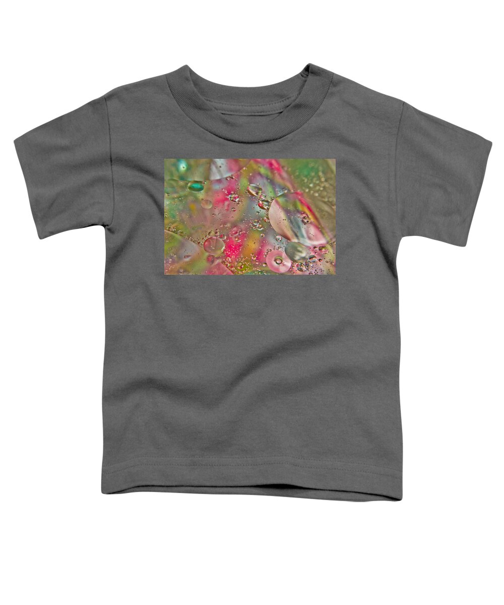 Abstract Toddler T-Shirt featuring the photograph Rainbow Light by Sara Frank