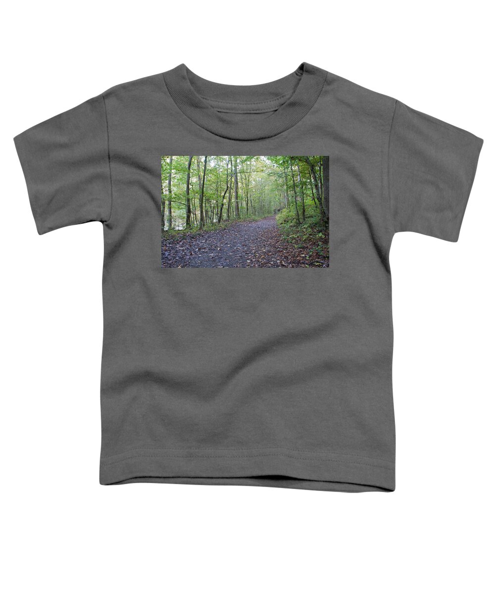 Trail Toddler T-Shirt featuring the photograph Richland Mine Trail by David Troxel
